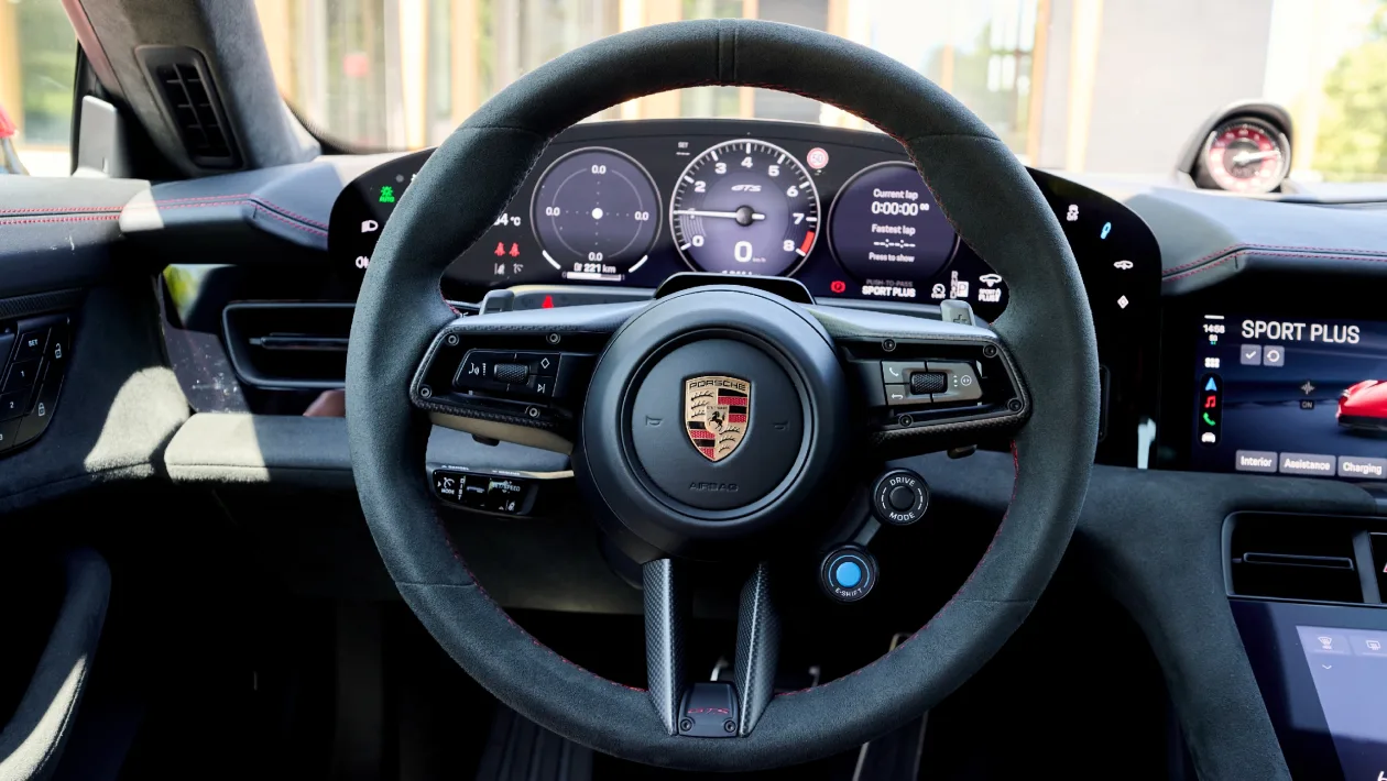 Porsche Taycan E-Shift interior