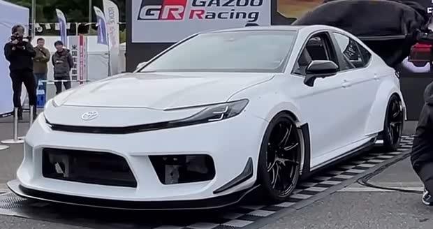 700 HP Max: Toyota GR Builds a Dual-Engine ‘7-Cylinder’ Camry