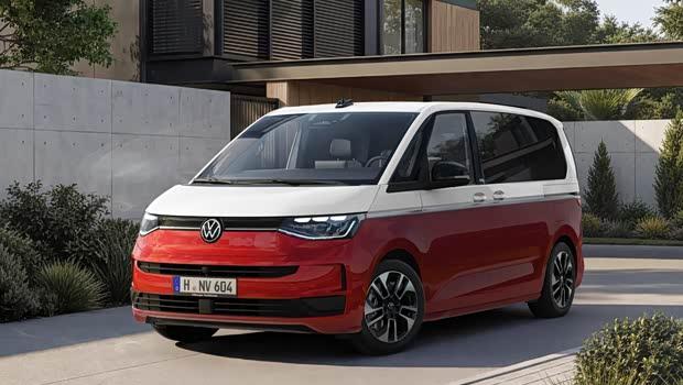 Classic Model Evolved! Official Images of the New Volkswagen T7 with Factory Pop-Up Roof Tent Released
