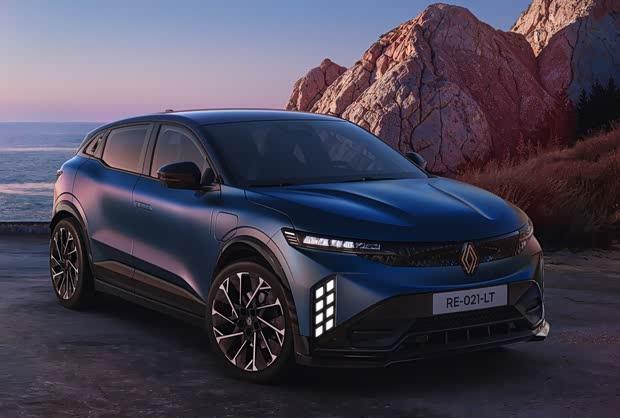 12-inch Dual Screen / Introducing Google Gemini: New Renault Mégane E-Tech Official Images Released