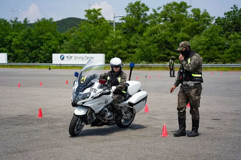 BMW 그룹 코리아, 수도방위사령부 군사경찰단 모터사이클 훈련 지원