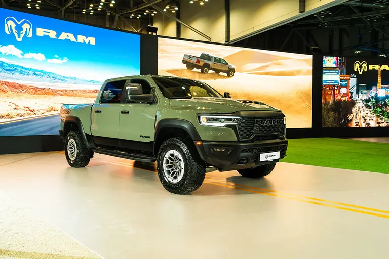 2026 부산모빌리티쇼에 전시된 램(Ram) 1500 RHO