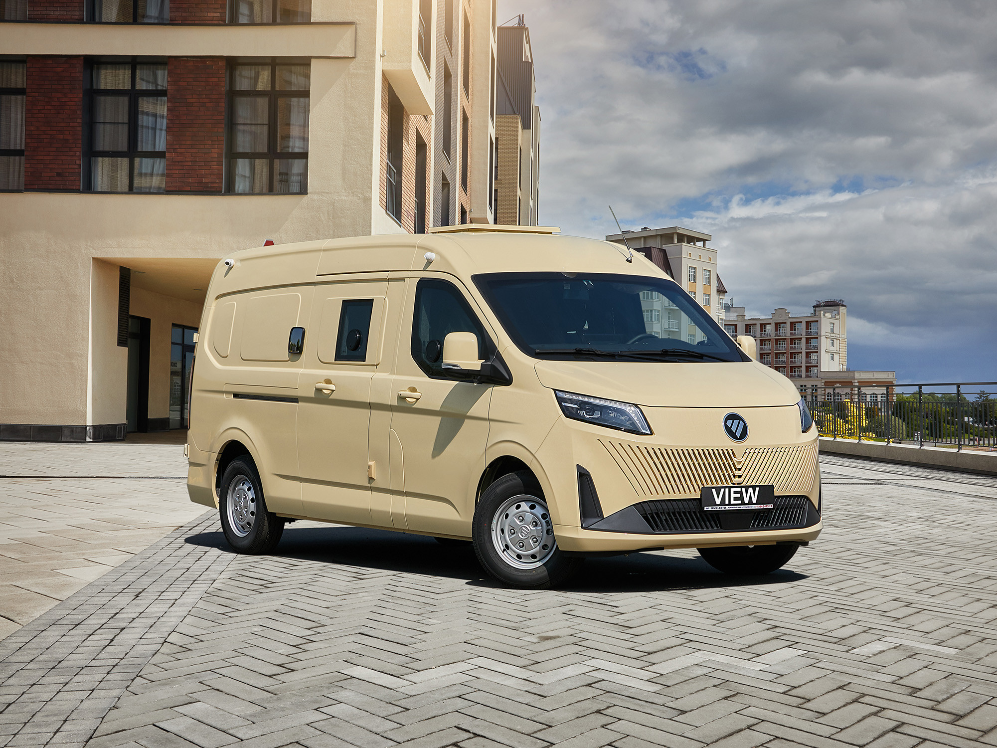 MB RUS JSC Presented Armored Version of Foton View Van