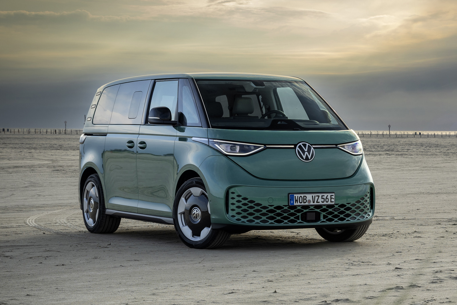 Volkswagen ID. Buzz Minivan Transformed into a Cozy Camper