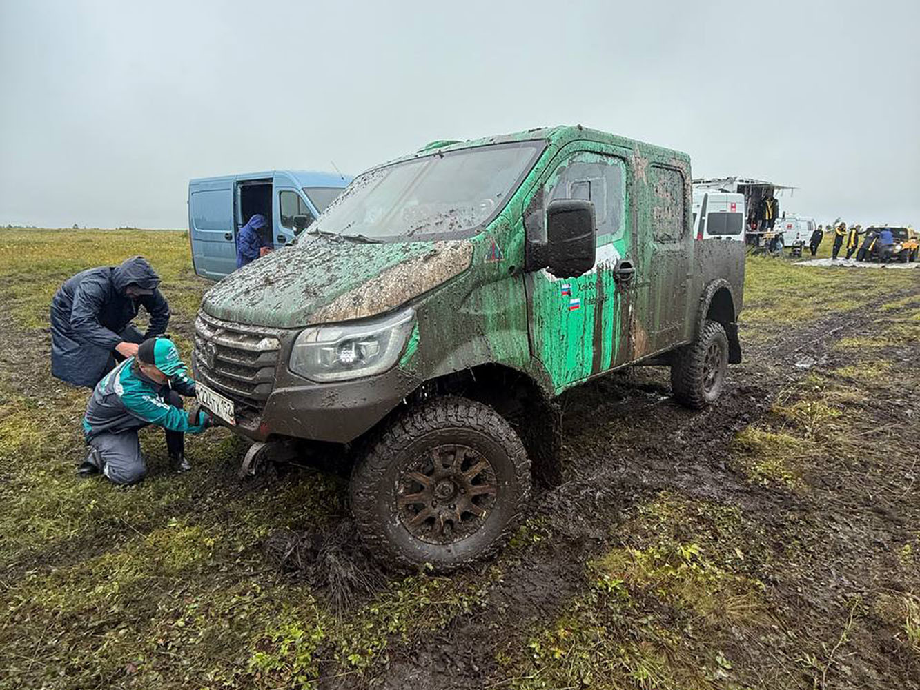 GAZ Raid Sport” at the “Hills of Russia”: Rain and Mud in Ulyanovsk