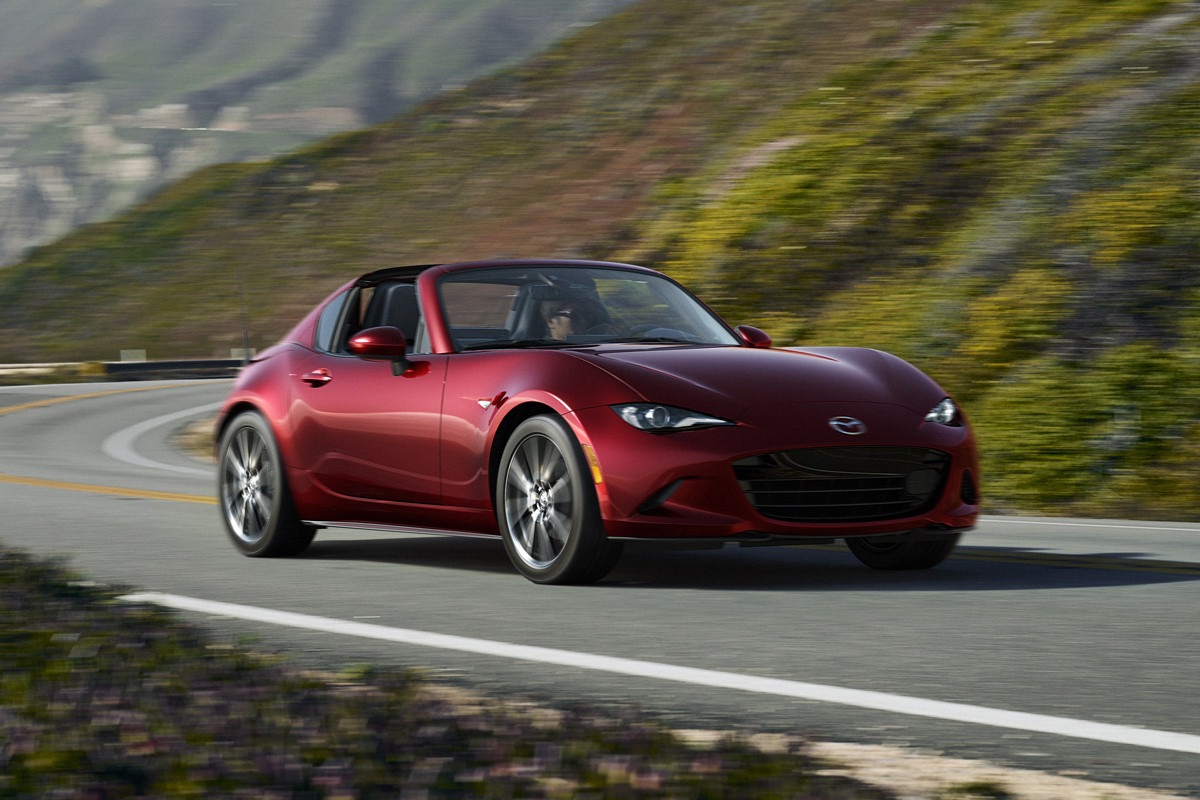 Mazda may switch the MX-5 to electric power, though the internal combustion engine option will remain.