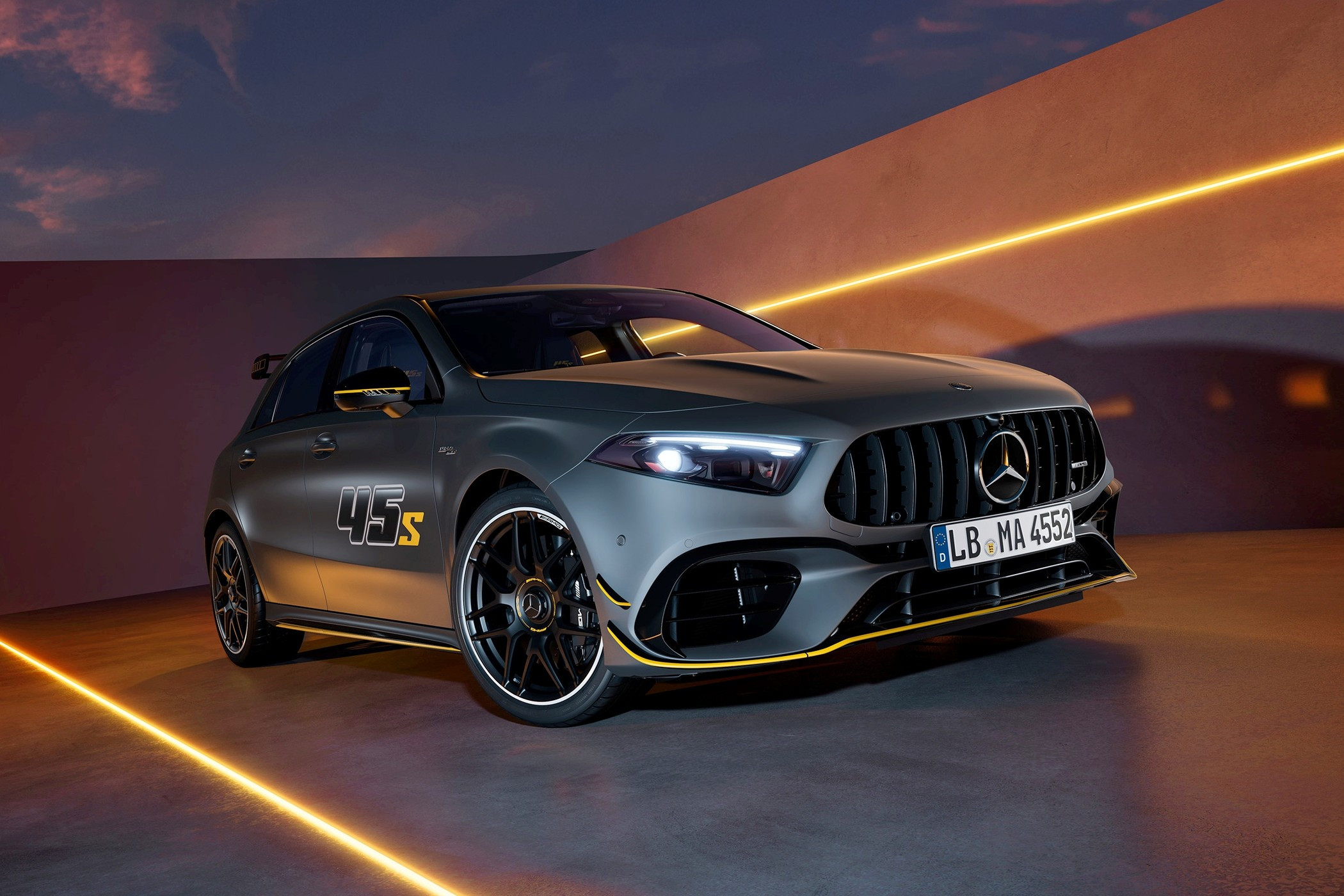 Farewell Mercedes-AMG A 45 S 4Matic+ Final Edition hands over the baton to electric cars.