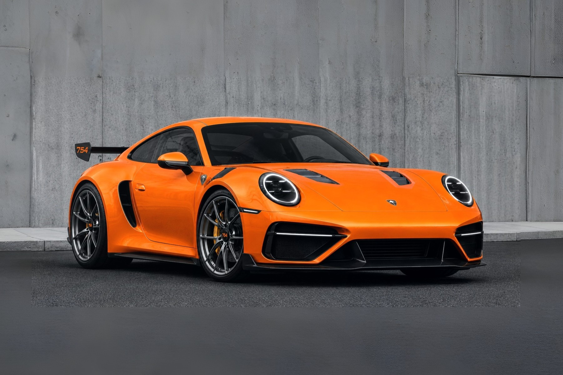 Angelelli Project 754: A Radically Lightweight Generative Supercar Based on the Porsche 911
