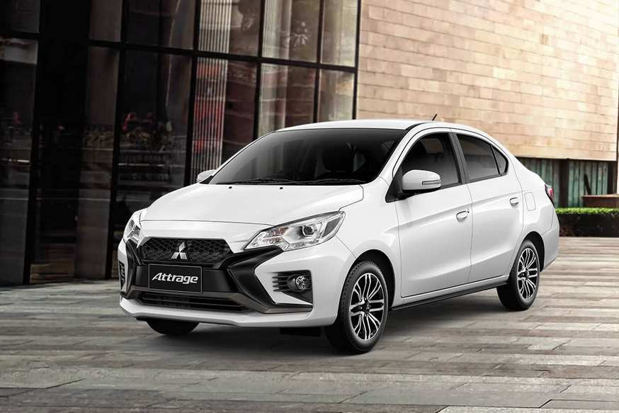 Budget sedan Mitsubishi Attrage has become slightly more aggressive after the facelift