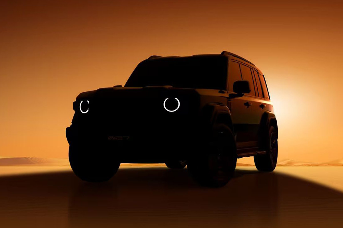 Esteo prepares to launch a “squared-off” V27 crossover on the Russian market