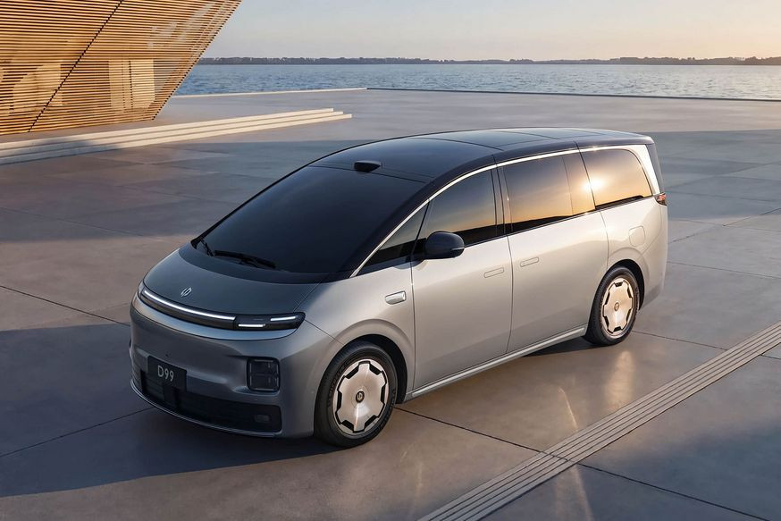 Leapmotor D99 minivan hits the market: all-wheel drive as standard and a fishing bench